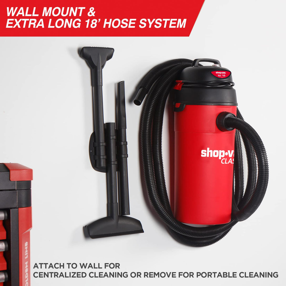5 Gal 5.5 HP Wet/Dry Vacuum B416931