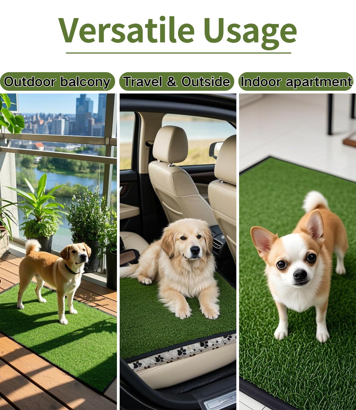 Reusable Washable Grass Pad for Dogs R826
