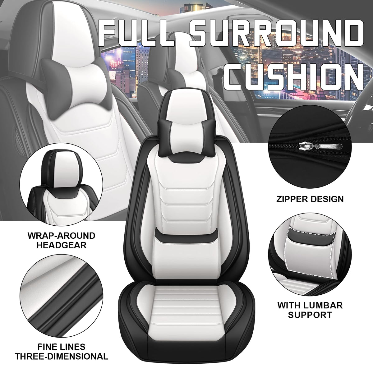 Car Seat Cover 5 Seats M4719