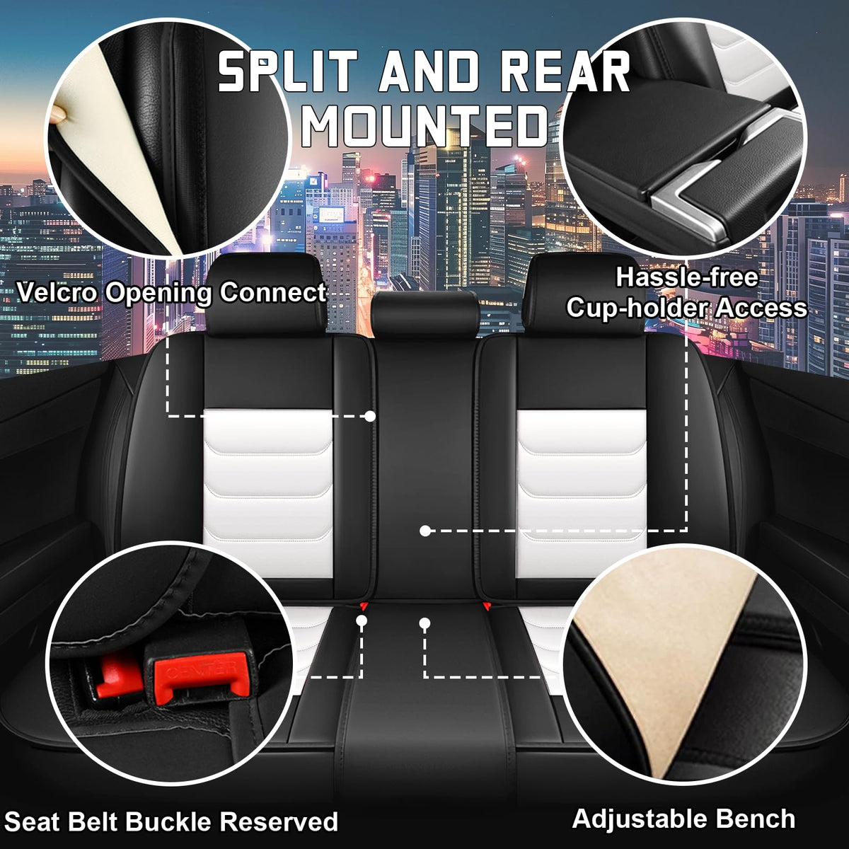 Car Seat Cover 5 Seats M4719