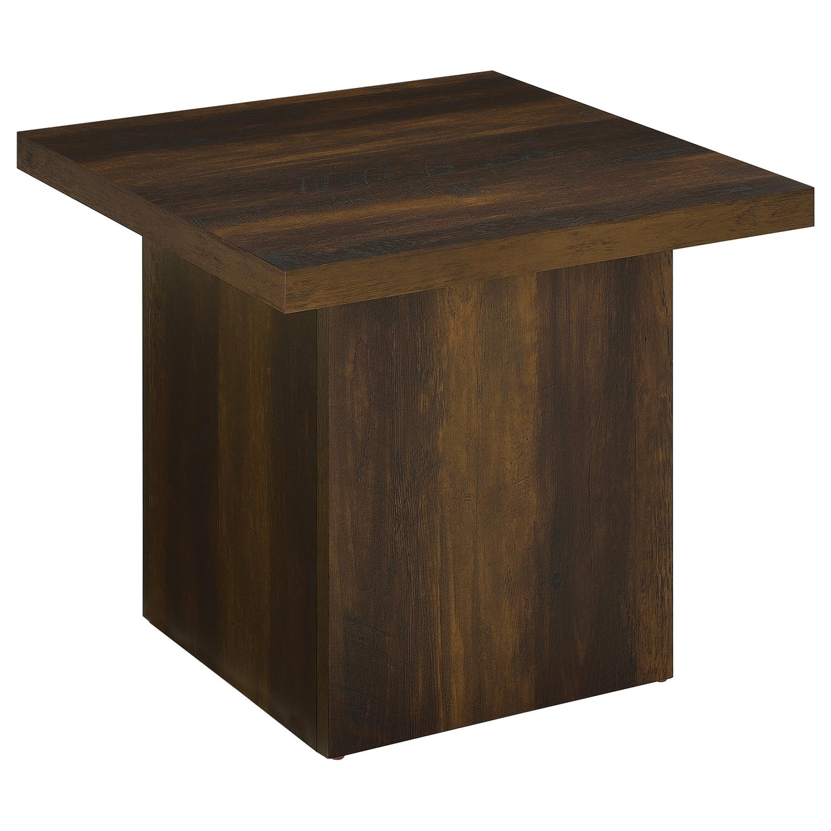 Dark Pine 2-Piece Square Coffee Table Set J56310