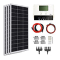 400W 12V Mono Rigid Solar Panel Kit with 30A PWM Charge Controller X2920