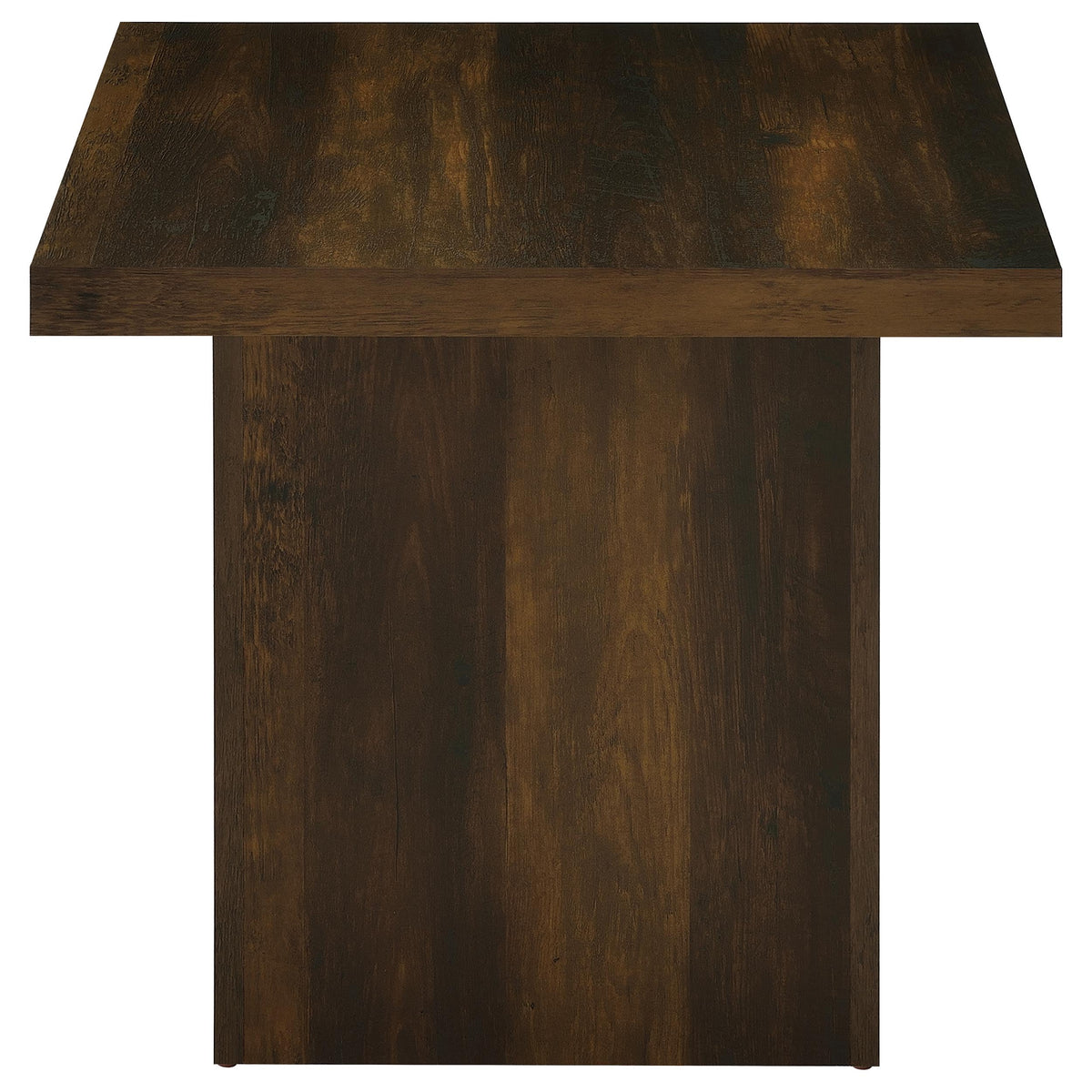Dark Pine 2-Piece Square Coffee Table Set J56310