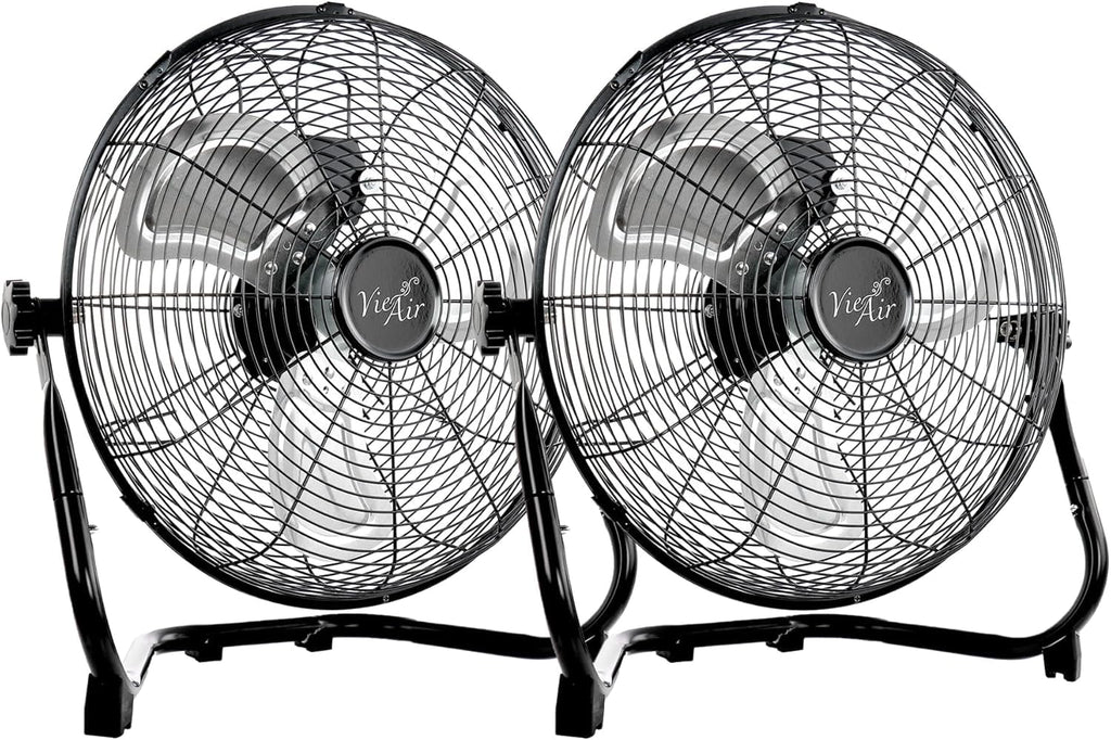 20 Inch Tilting 3-Speed Metal Floor Fan V7067