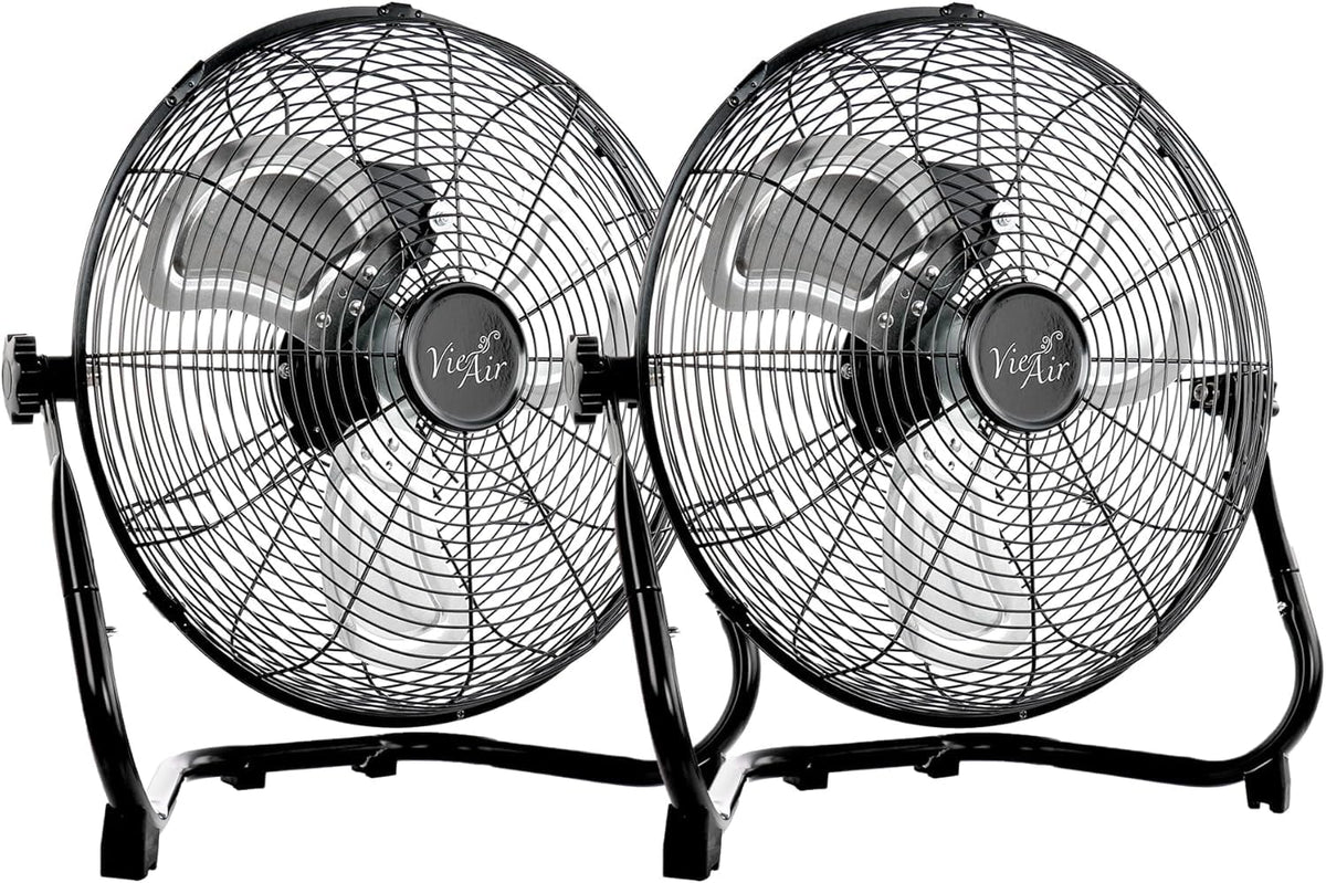 20 Inch Tilting 3-Speed Metal Floor Fan V7067
