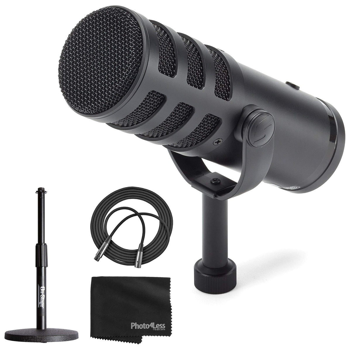XLR/USB Dynamic Broadcast Microphone O89422
