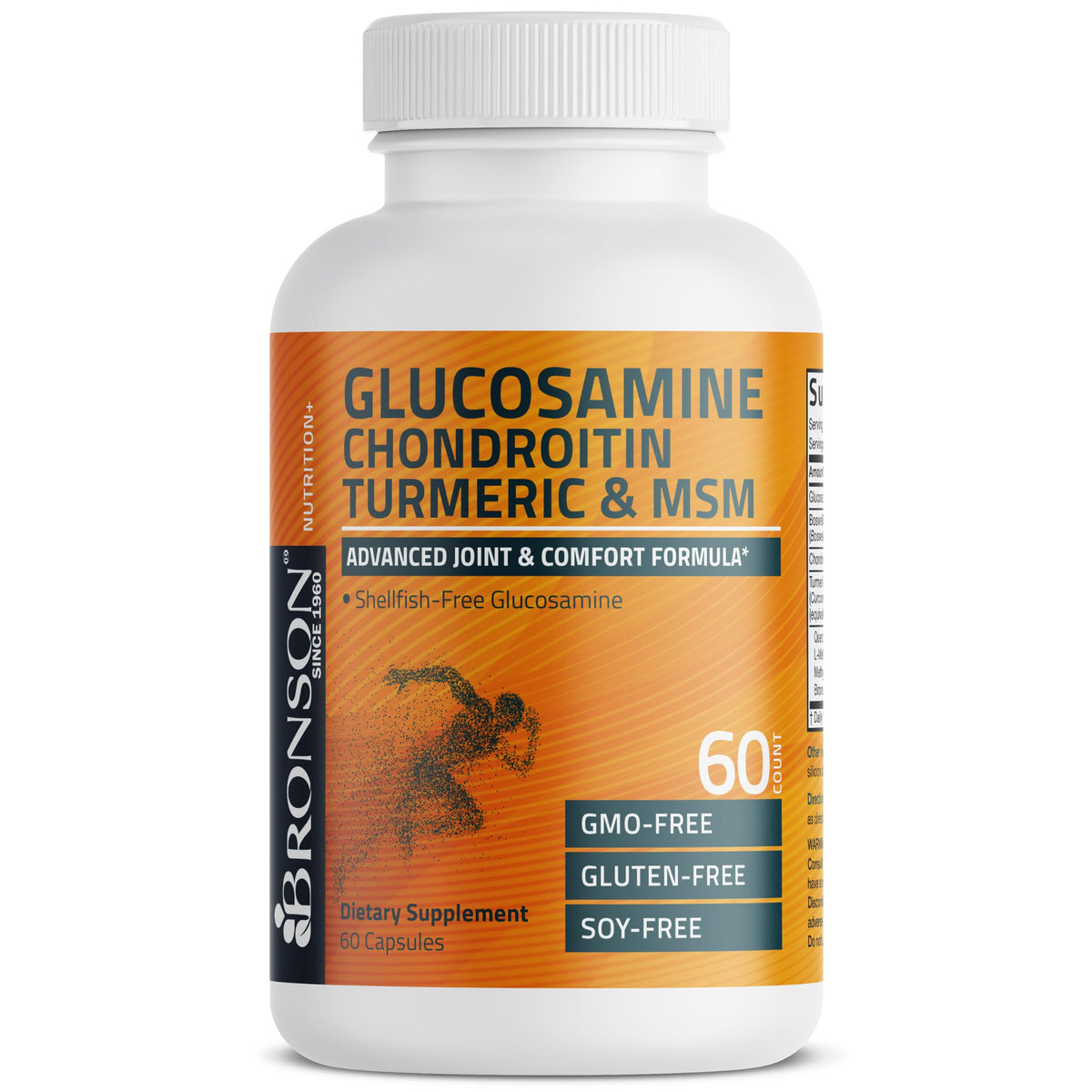 Glucosamine Chondroitin Turmeric & MSM Joint Support, 60 Capsules P55578