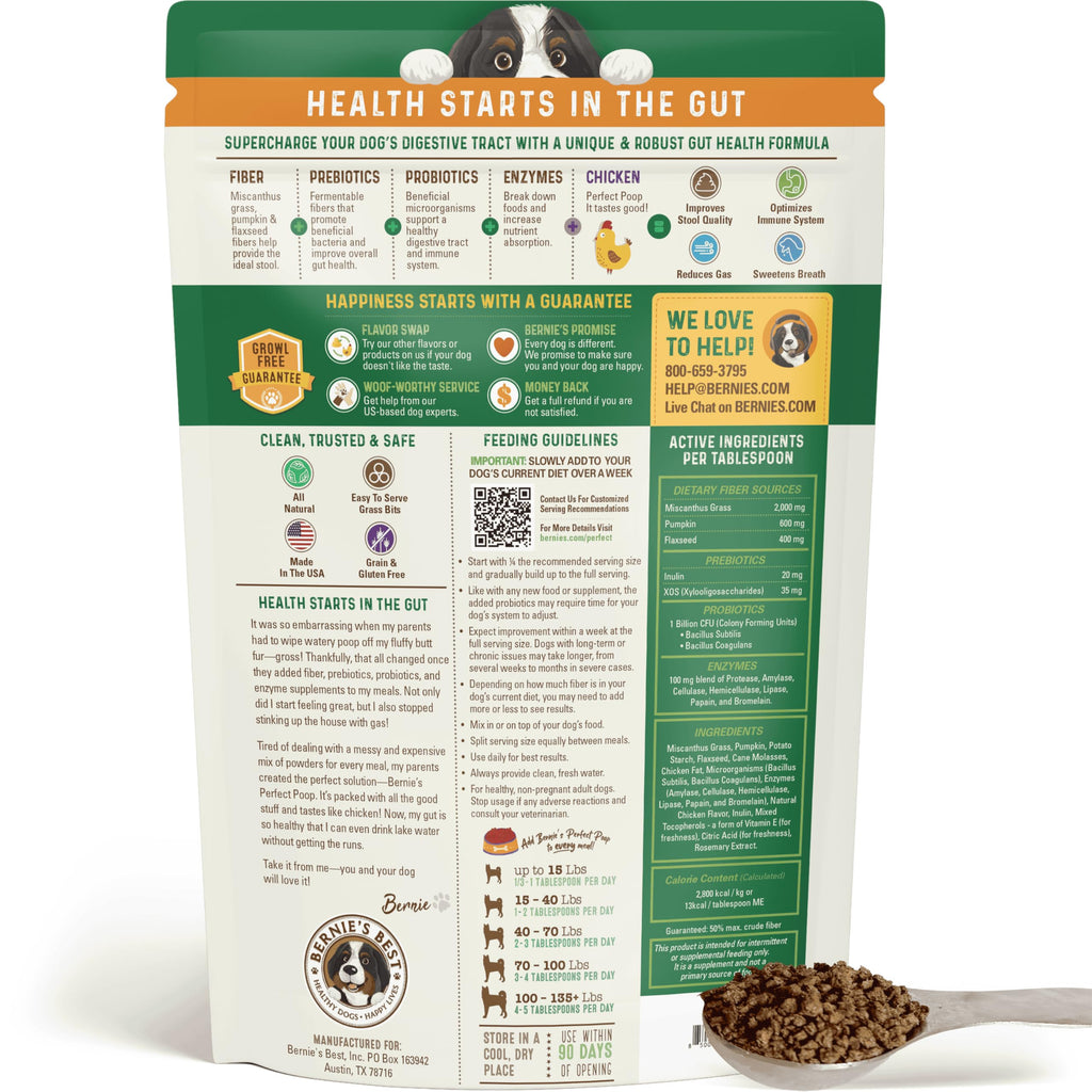Dog Digestion Supplement, Chicken, 30 oz Q3573