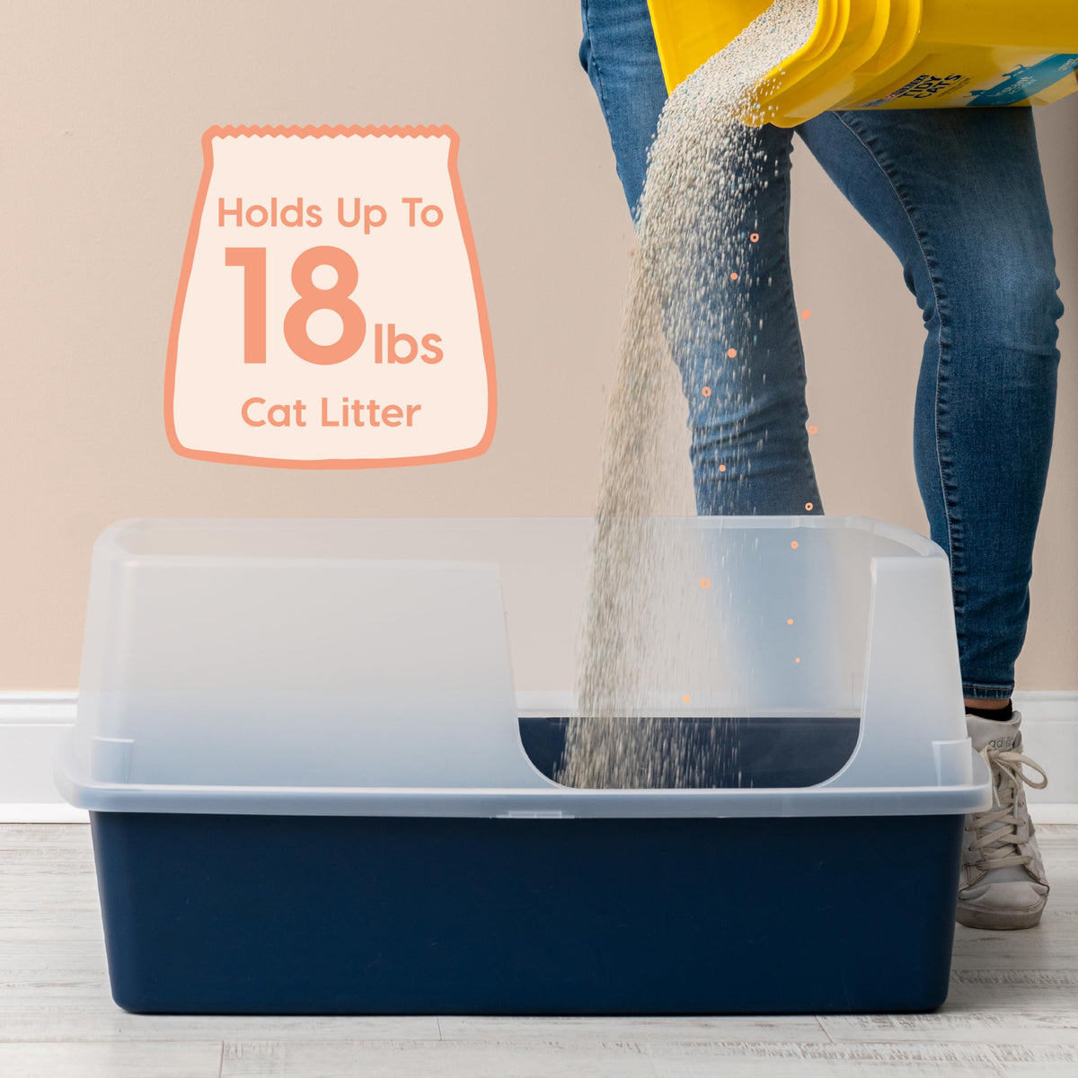 XX-Large Side Entry Cat Litter Box V509