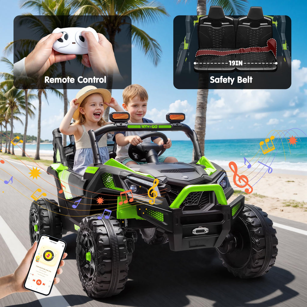24V 2 Seater Ride on UTV with Remote Control E830
