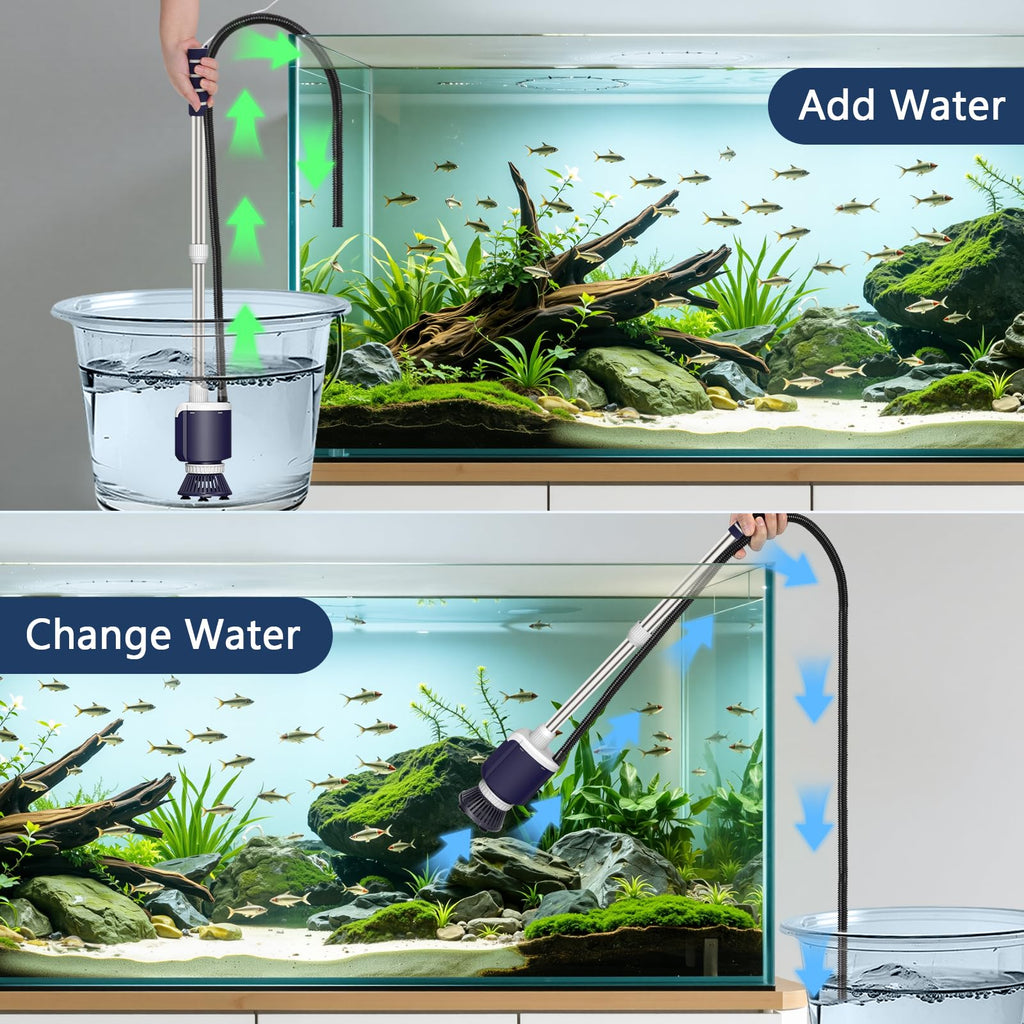 600 GPH Aquarium Gravel Cleaner Fish Tank Vacuum O6497