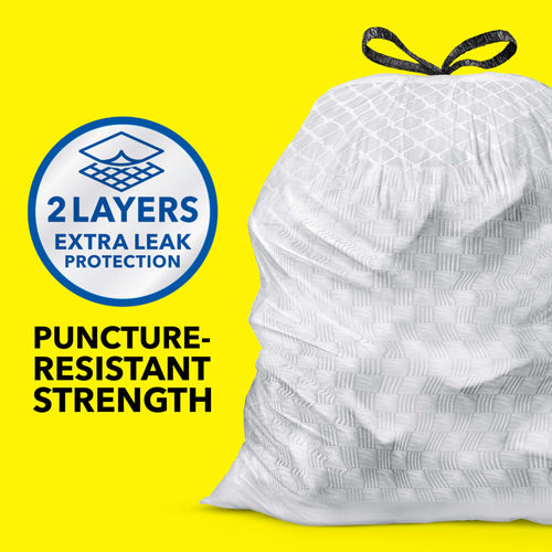 13 Gal Tall Trash Bags, 110 Ct N10361