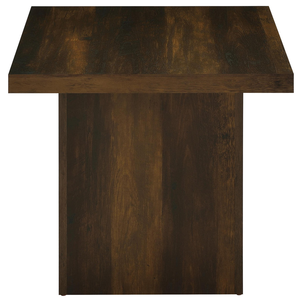 Dark Pine 2-Piece Square Coffee Table Set J56310