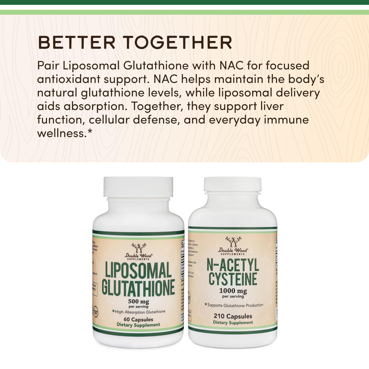 Liposomal Glutathione 500mg 60 Capsules F534