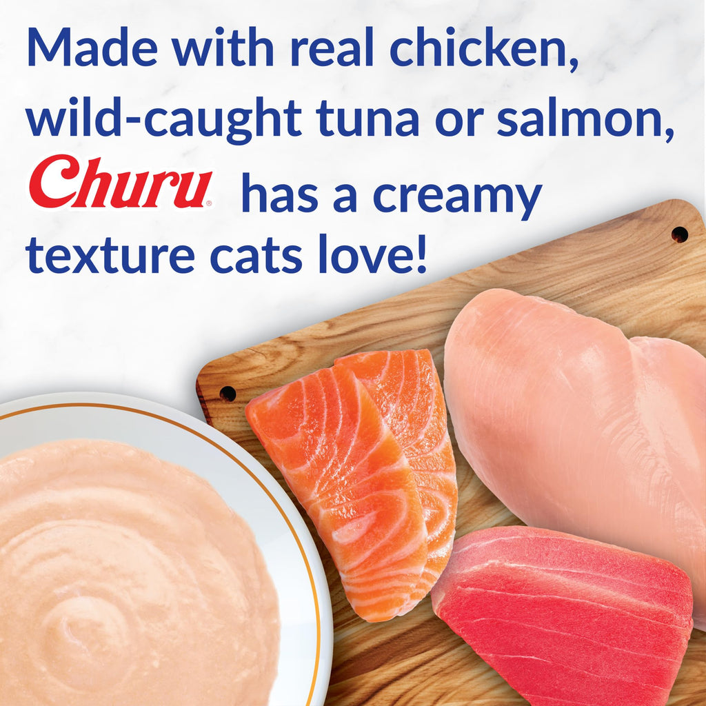 Lickable Cat Treats Tuna Chicken Variety 60ct M38133