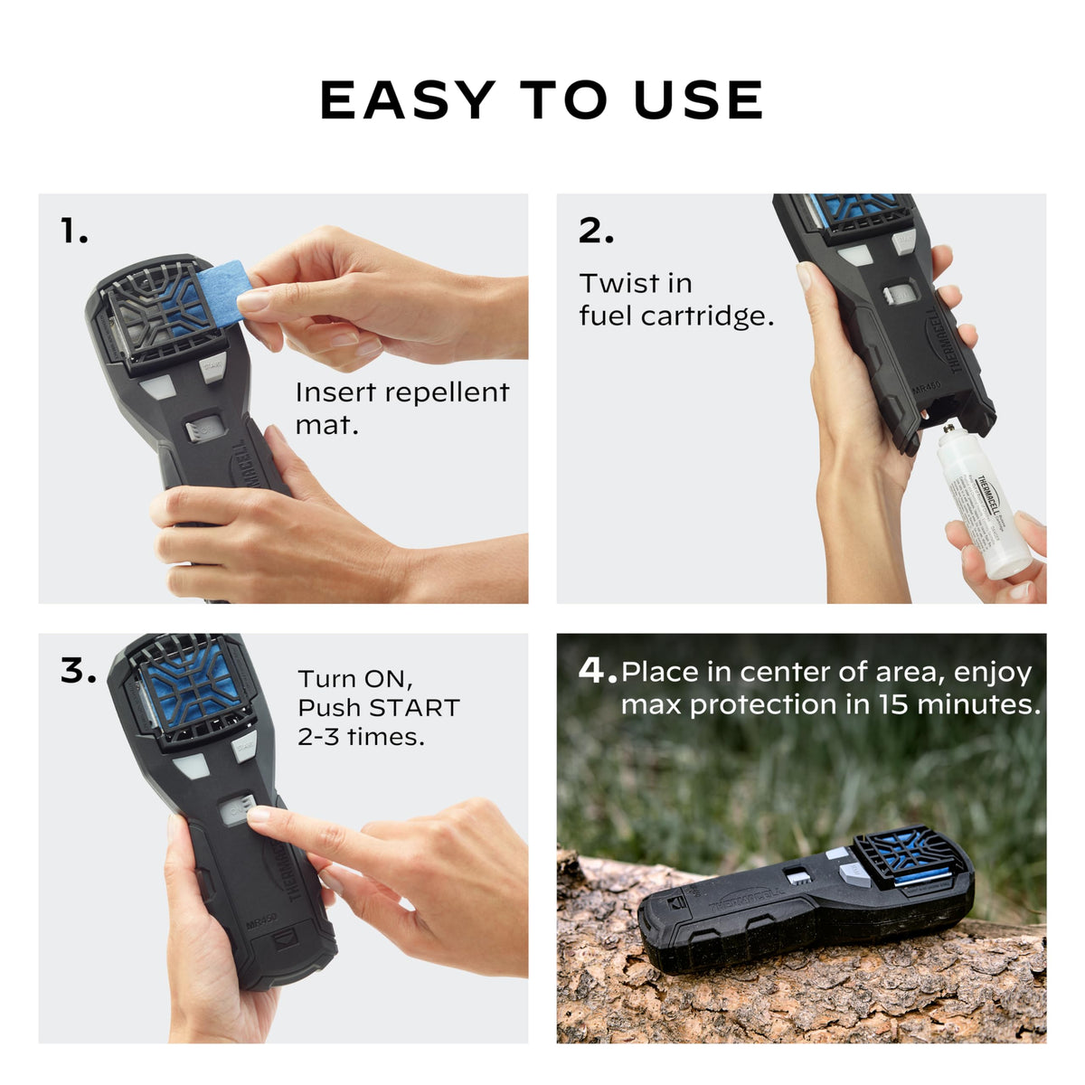 Portable Mosquito Repeller with 12-Hour Refill N714
