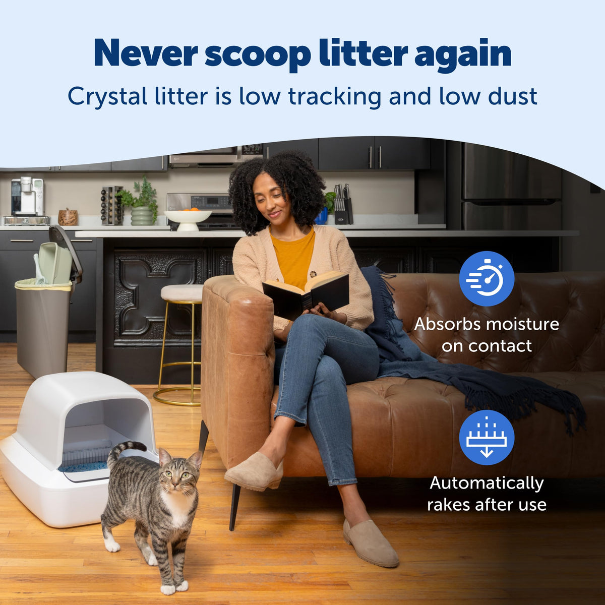 Self-Cleaning Litter Box W835