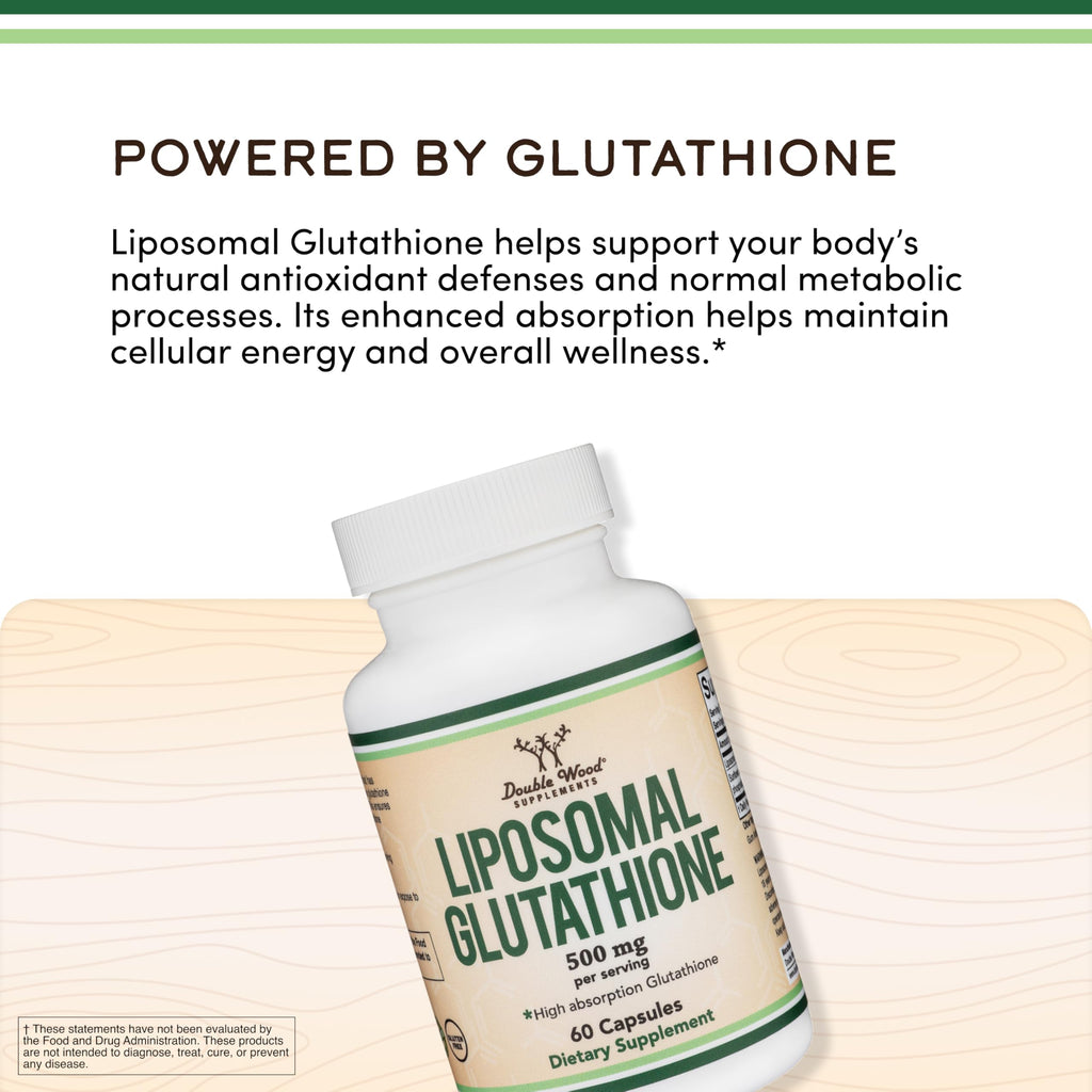 Liposomal Glutathione 500mg 60 Capsules F534