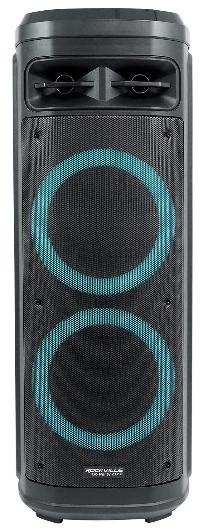 Dual 10" Wireless LED Bluetooth Speaker 2-Pack I340