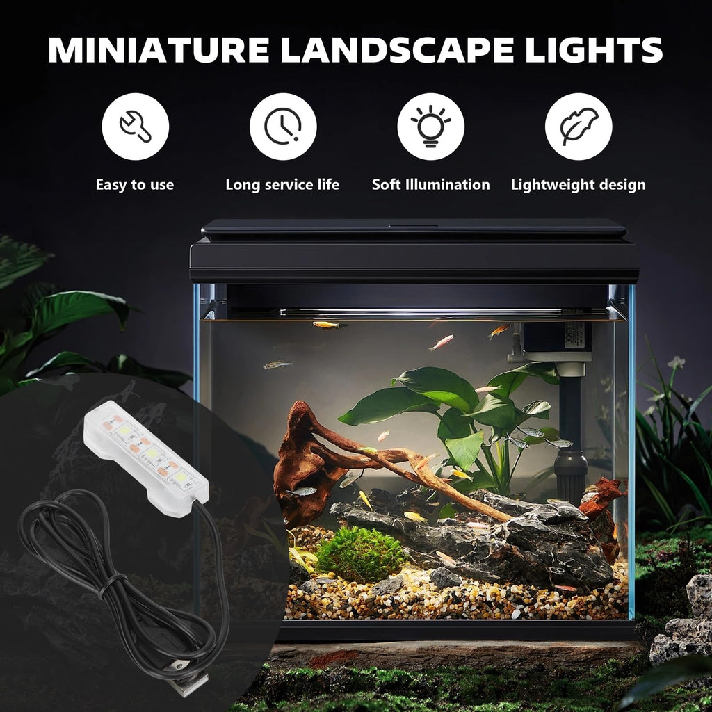 5V 0.6W USB Mini LED Aquarium Plant Light D5546