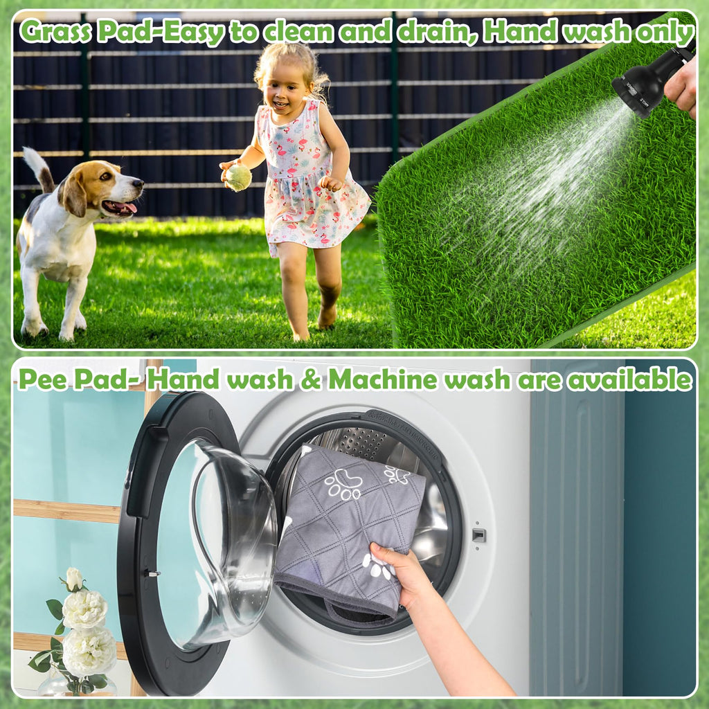 Washable Artificial Grass Dog Training Pad L15364