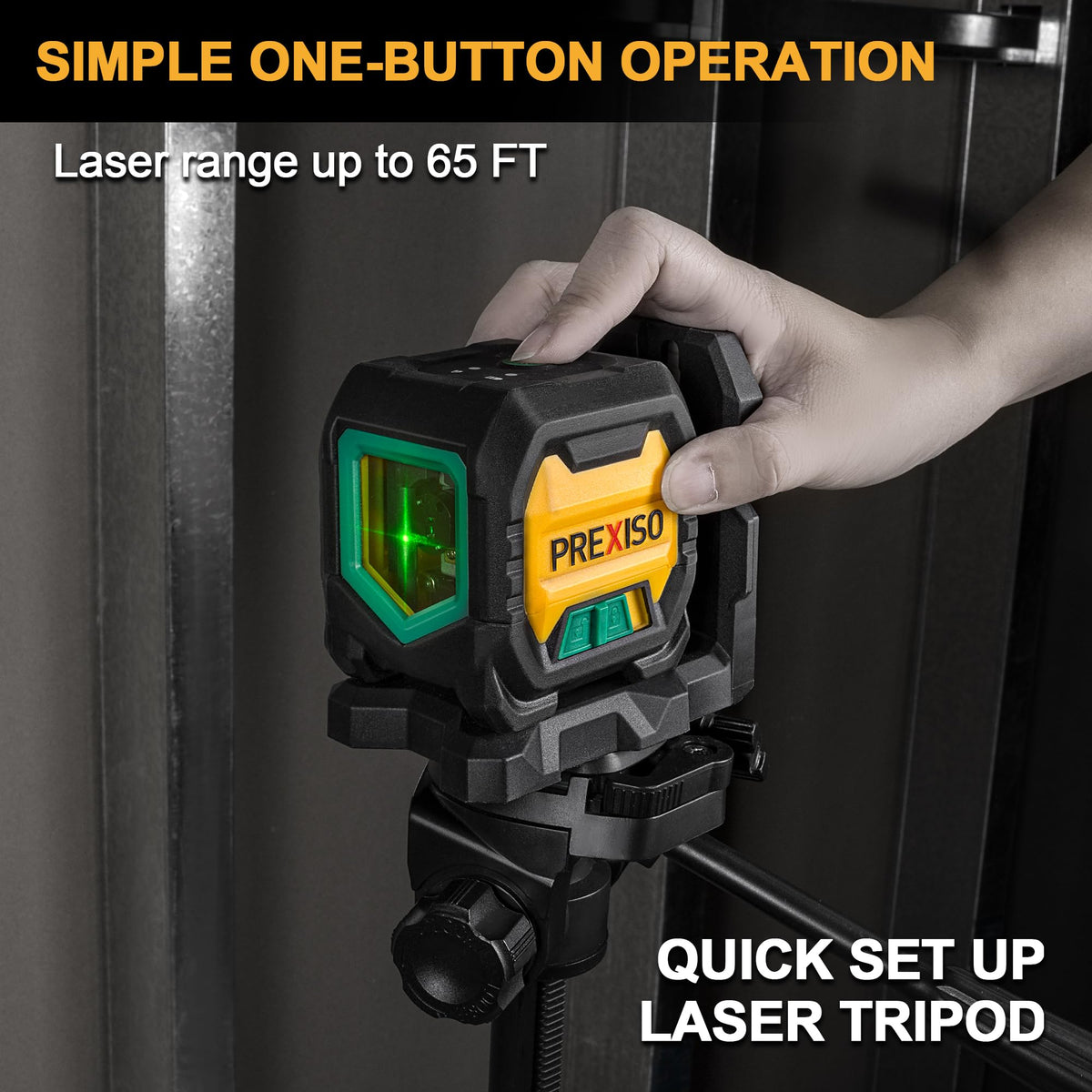 65Ft Green Laser Level with Tripod N824283