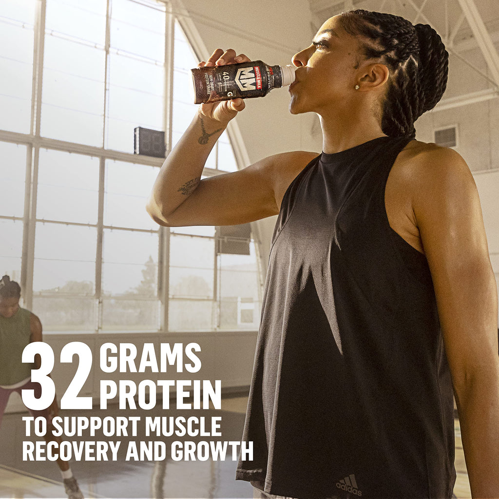 Knockout Chocolate Protein Shake 32g 11.16 Fl Oz (Pack of 12) E1759