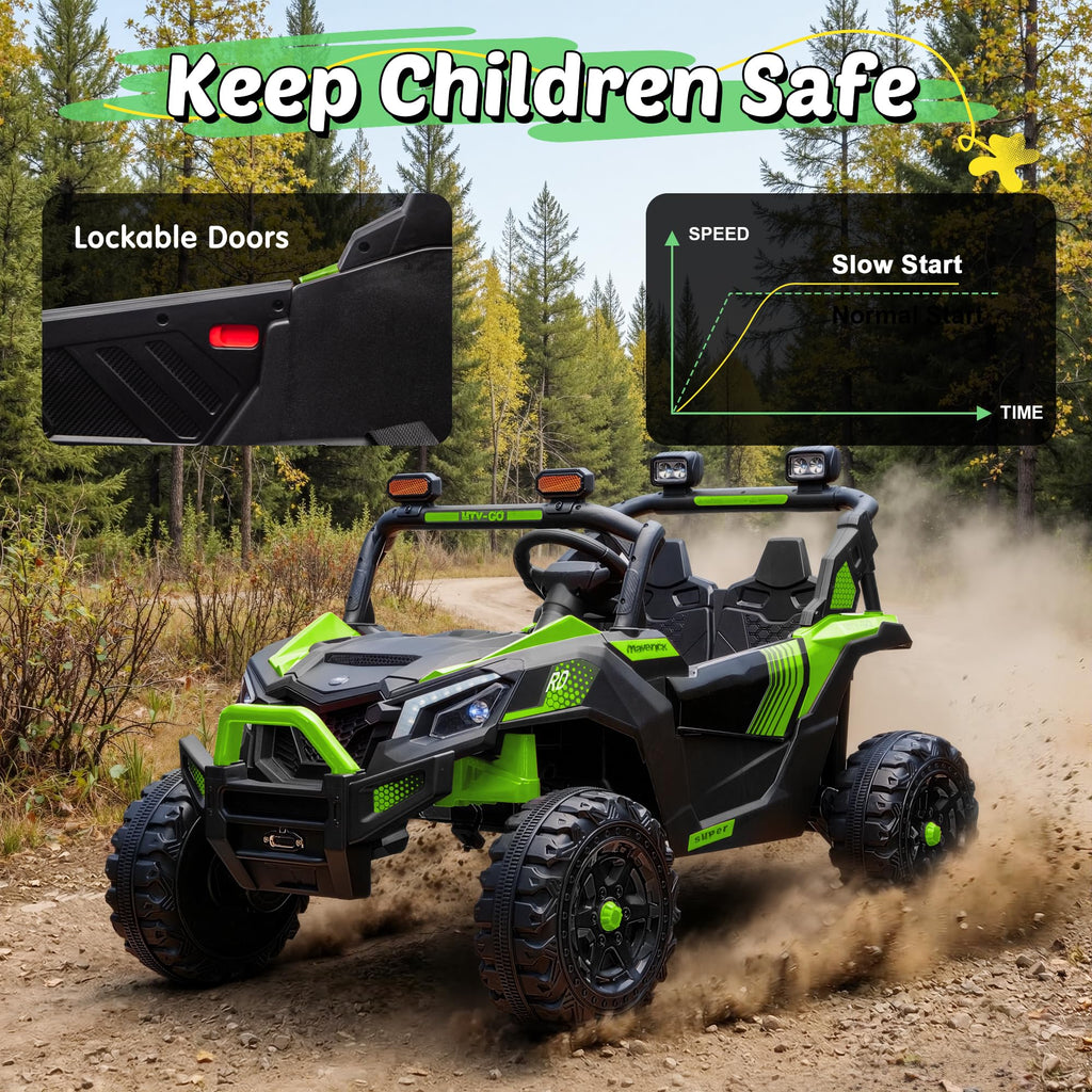 24V 2 Seater Ride on UTV with Remote Control E830