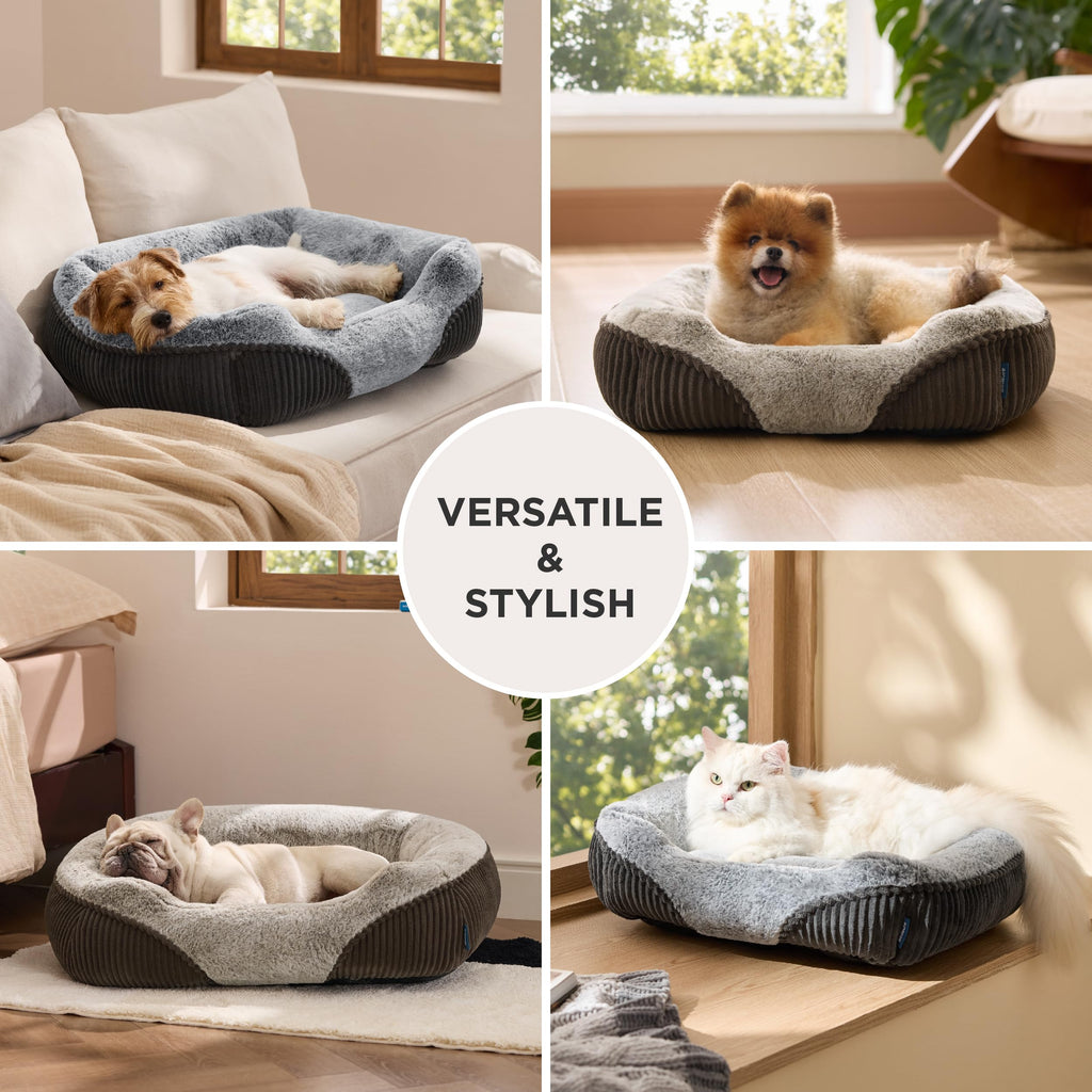 Washable Dog Bed Small Medium Size 25x21x7in W1528