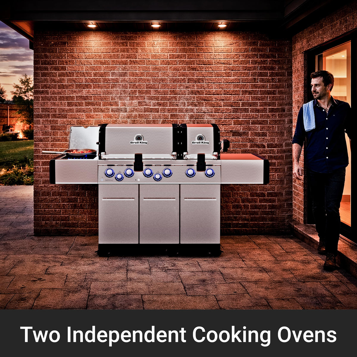 Liquid Propane 6-Burner Stainless Steel J26598